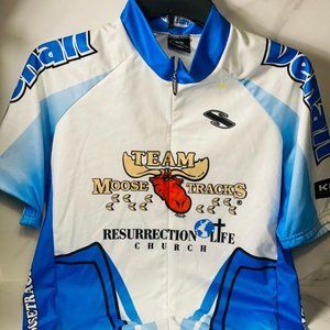 Suarez Men's X-Large Short Sleeve Cycling Jersey Team Moose Tracks